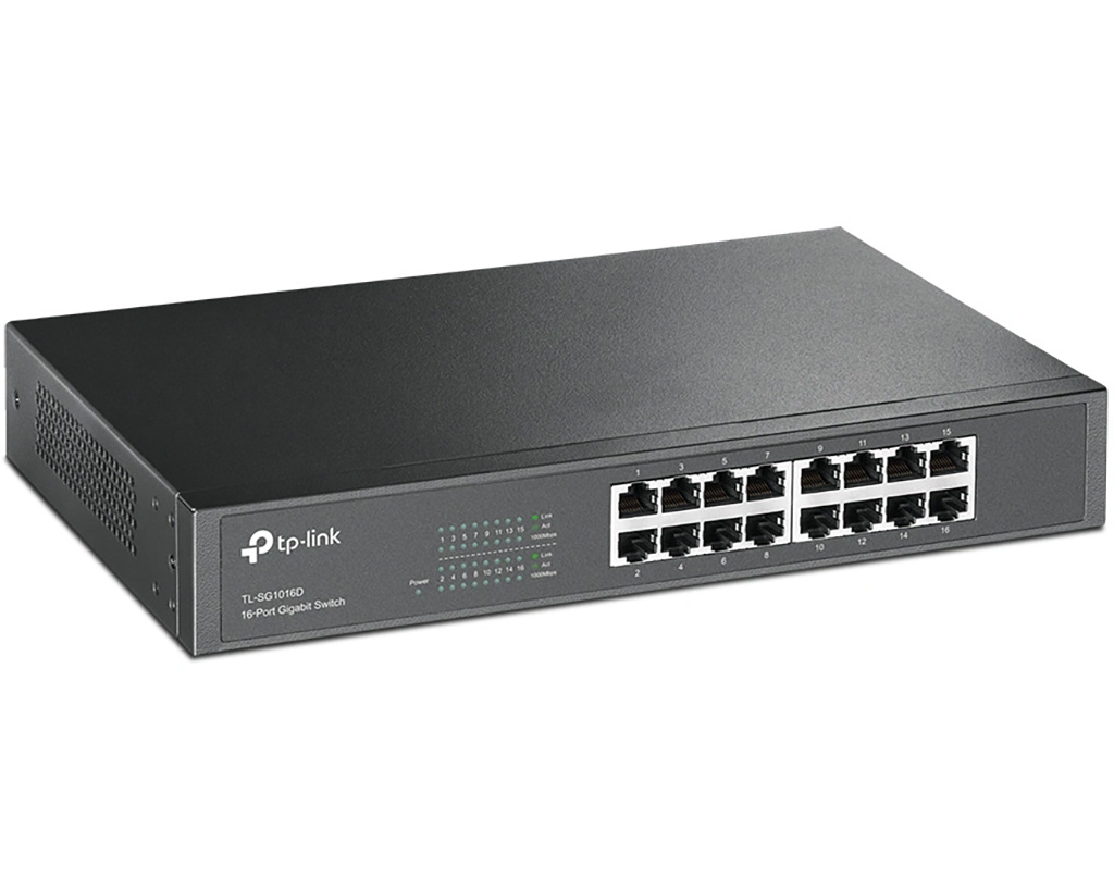 Tp Link 16 Port Gigabit Desktop Rackmount Switch Netwerk