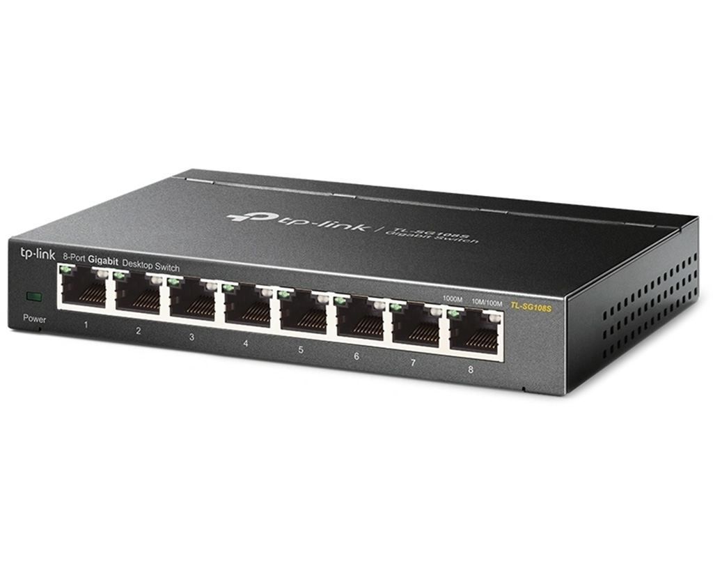Refurbished Tp Link 8 Port Gigabit Desktop Switch Netwerk