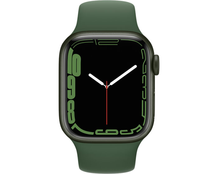 Apple Watch Series 7 41Mm Groen Aluminium Groen Sportband Accessoire