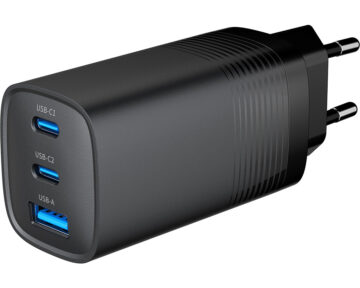 Gembird Usb C Combo Snellader 65W Overig