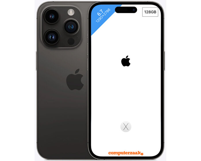 Refurbished Apple Iphone 14 Pro Max 128Gb Spacegrey Smartphone