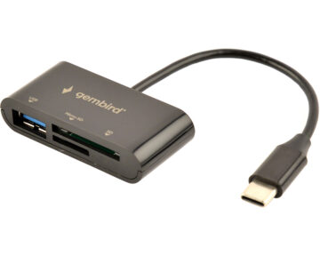 Gembird Type C Card Reader Randapparatuur