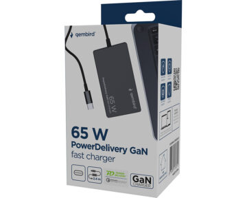Gembird Universele Type C 65W Laptop Adapter Accessoire