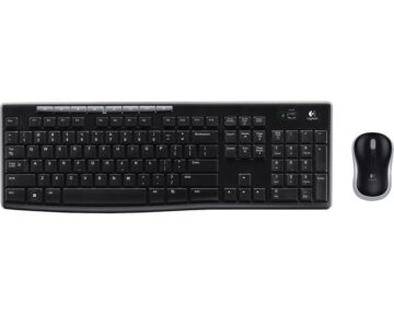 Refurbished Logitech Mk270 Wireless Keyboard And Mouse Combo Randapparatuur
