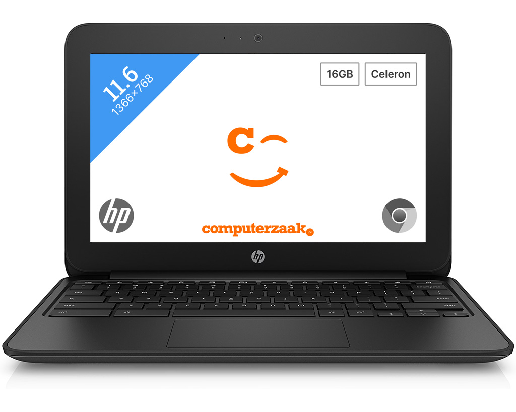 Refurbished Hp Chromebook 11 G5 Ee Grijs Laptop