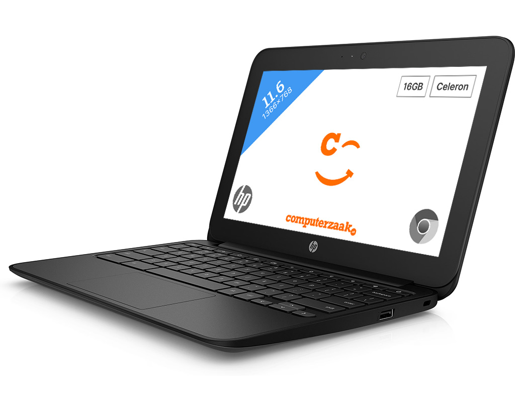 Refurbished Hp Chromebook 11 G5 Ee Grijs Laptop