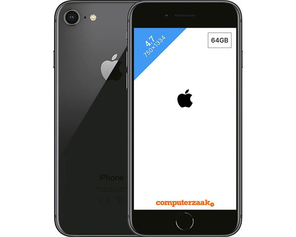 Refurbished Apple Iphone 8 Space Gray 64Gb Smartphone