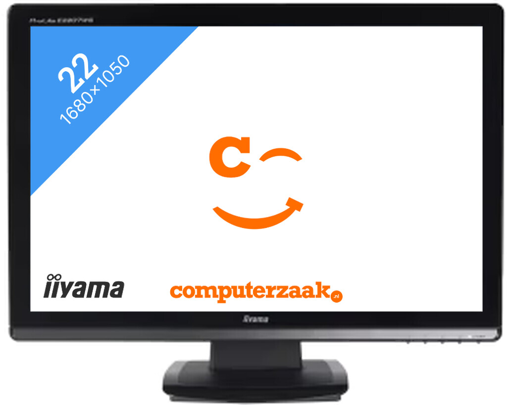 Refurbished Iiyama Prolite E2207ws Scherm