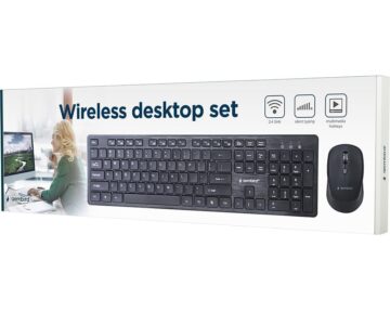 Gembird Draadloze Desktop Set Randapparatuur
