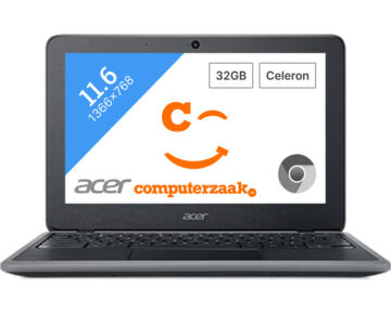 Refurbished Acer Chromebook C732t C6gd Outlet Linker Usb C Poort Kapot Laptop