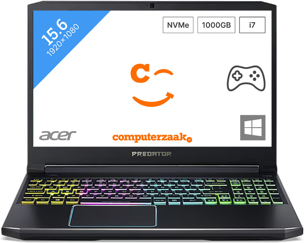 Refurbished Acer Predator Helios 300 Ph315 52 78Sd Laptop