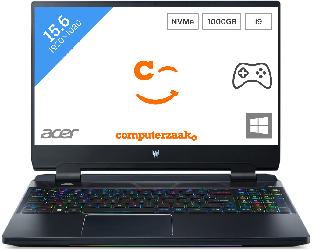 Refurbished Acer Predator Helios 300 Ph315 55 93Dq Laptop