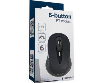 Gembird 6 Button Bluetooth Mouse Accessoire