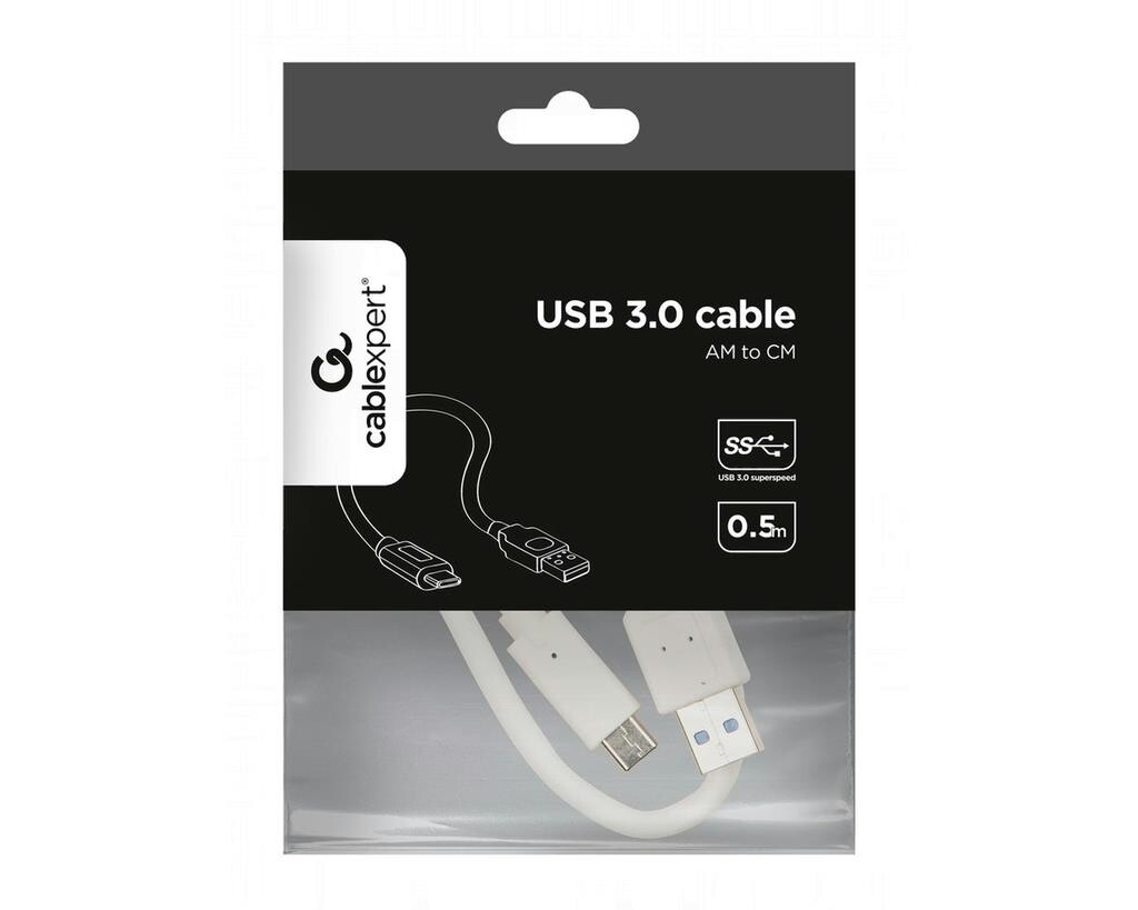 Cablexpert Usb 3 0 Am To Type C 0 5M Kabel