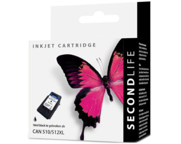 Secondlife Canon Pg 510 512 Zwart Inktcartridge